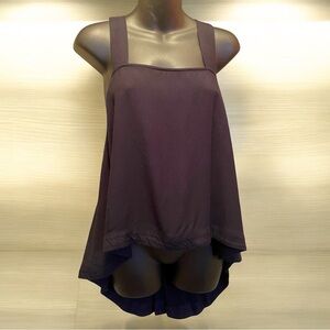 FREE PEOPLE Black Relaxed High-Low blouse size S